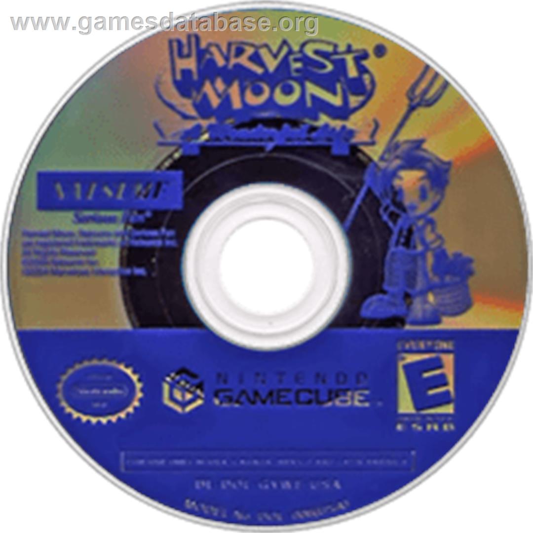 Harvest Moon: A Wonderful Life - Nintendo GameCube - Artwork - Disc
