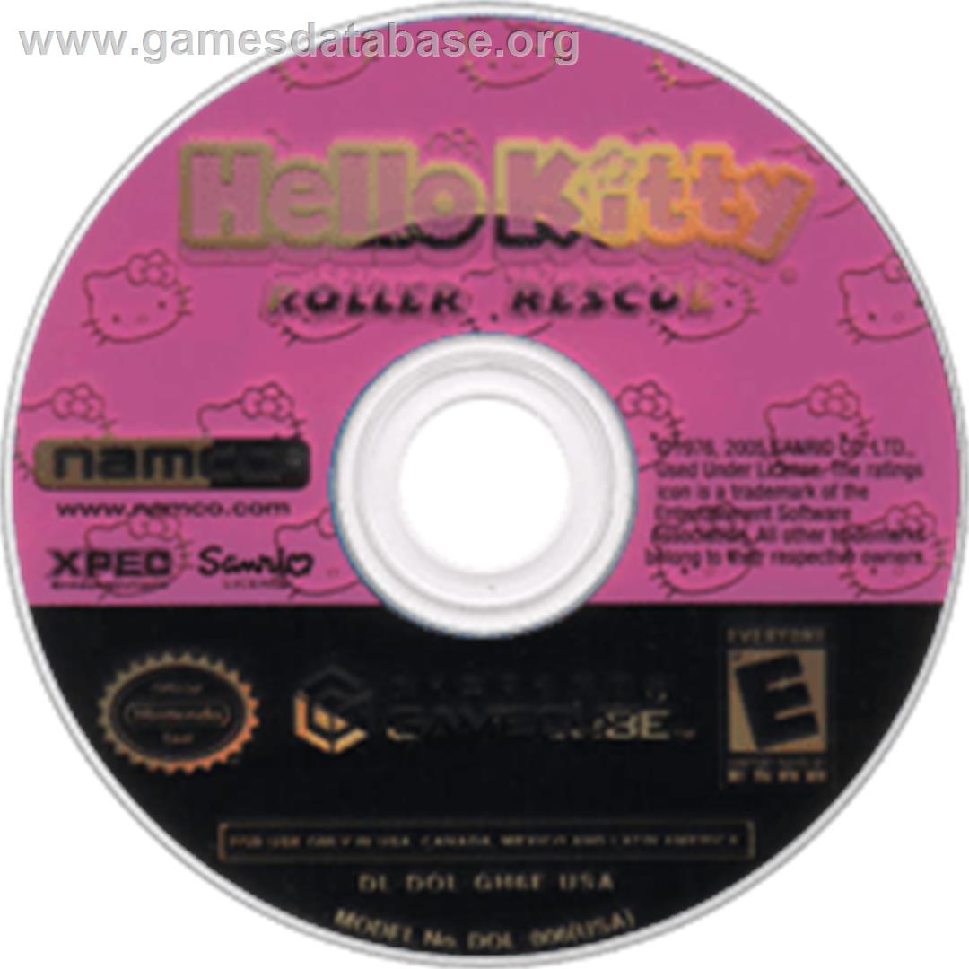 Hello Kitty: Roller Rescue - Nintendo GameCube - Artwork - Disc