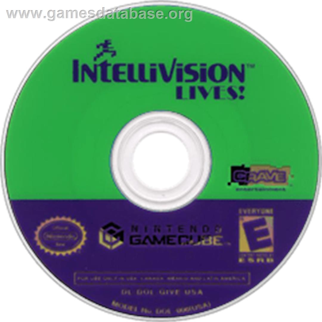 Intellivision Lives - Nintendo GameCube - Artwork - Disc