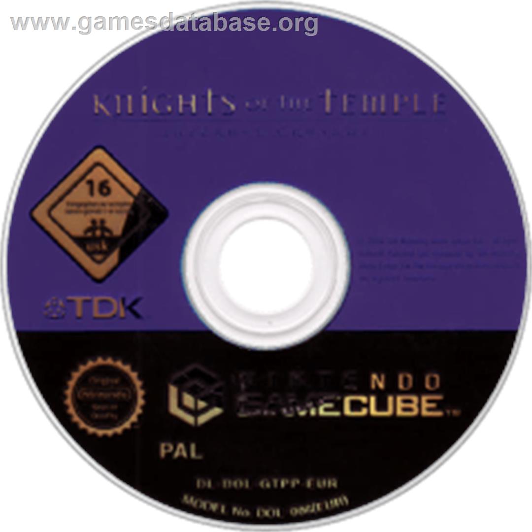 Knights of the Temple: Infernal Crusade - Nintendo GameCube - Artwork - Disc
