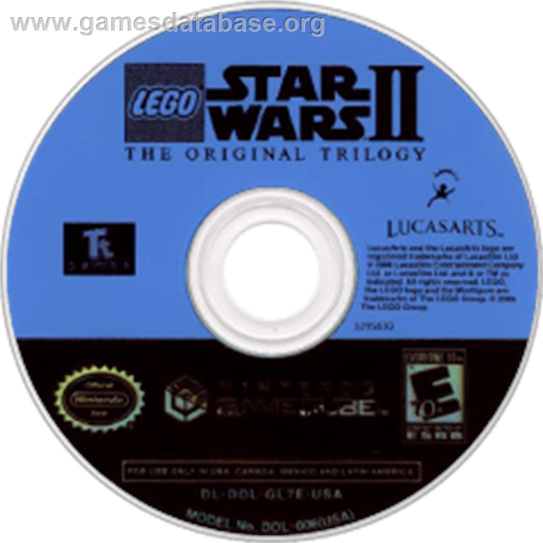 LEGO Star Wars 2: The Original Trilogy - Nintendo GameCube - Artwork - Disc