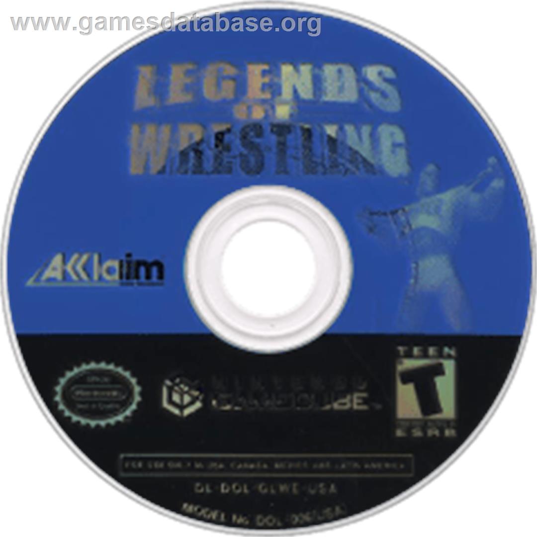 Legends of Wrestling - Nintendo GameCube - Artwork - Disc