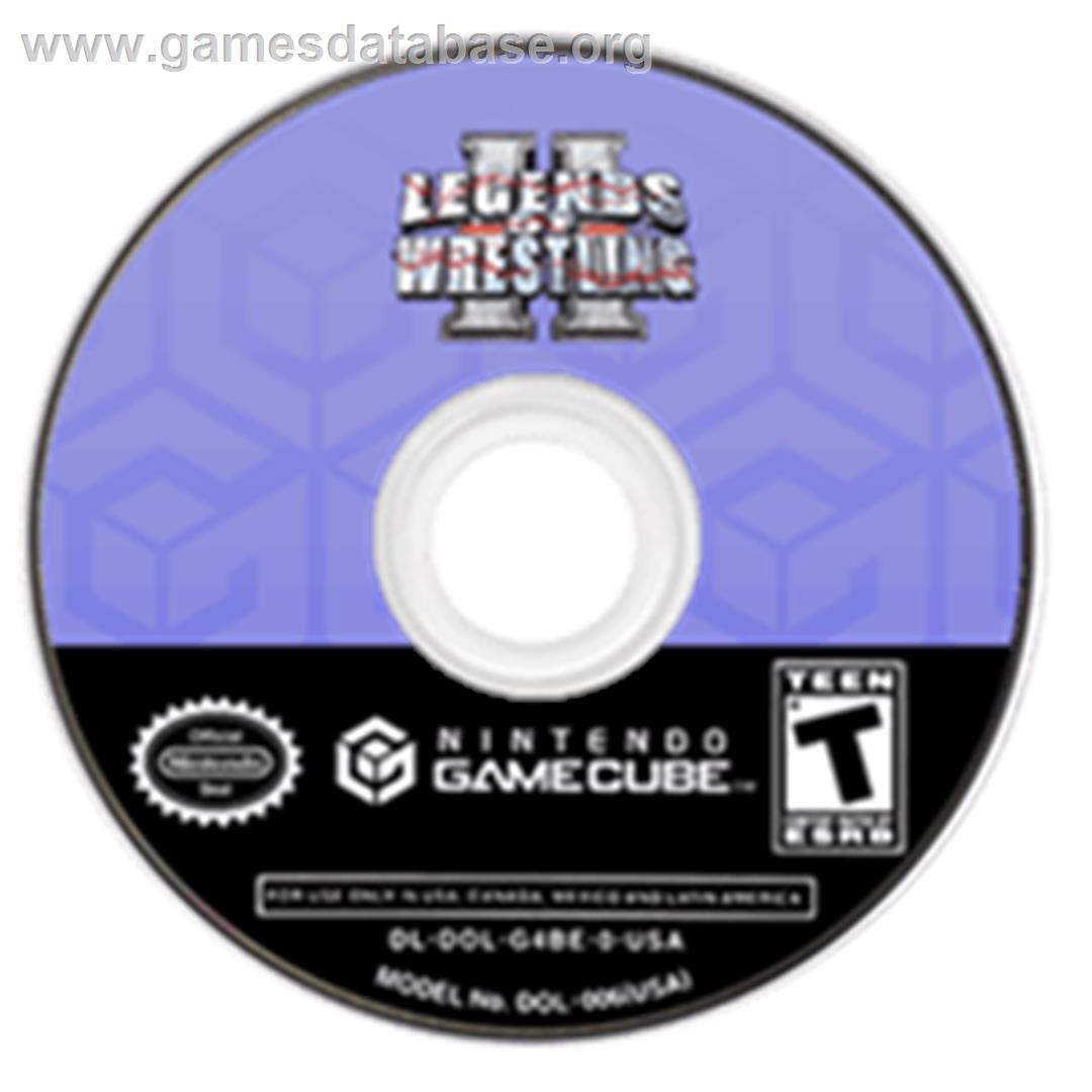 Legends of Wrestling 2 - Nintendo GameCube - Artwork - Disc