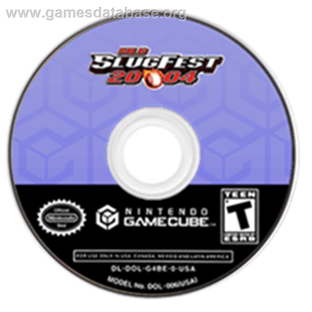 MLB SlugFest 20-04 - Nintendo GameCube - Artwork - Disc