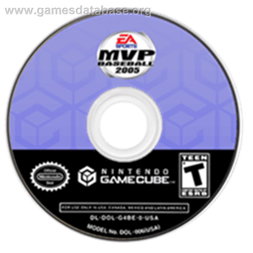 MVP Baseball 2005 - Nintendo GameCube - Artwork - Disc