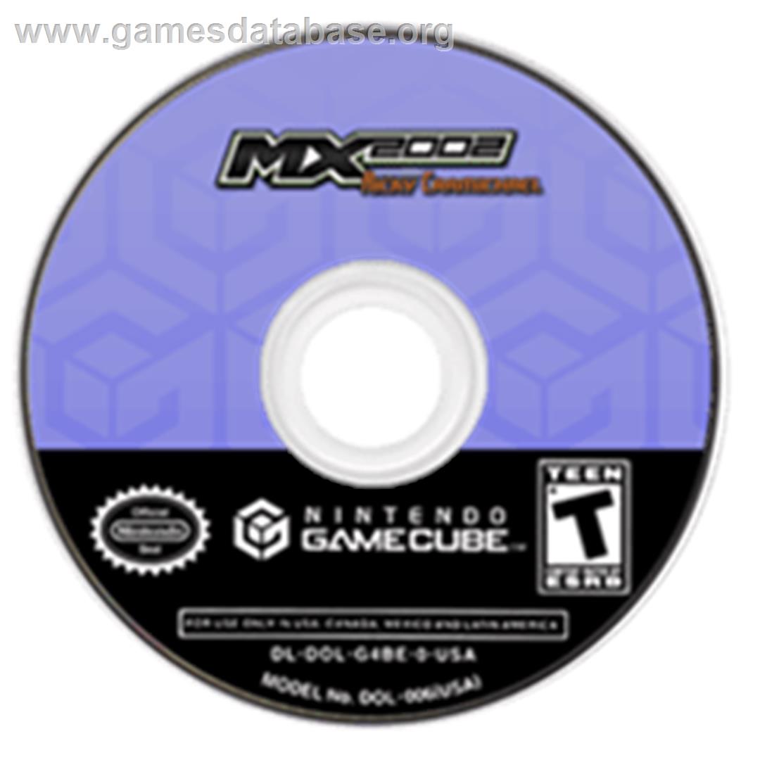 MX Superfly Featuring Ricky Carmichael - Nintendo GameCube - Artwork - Disc