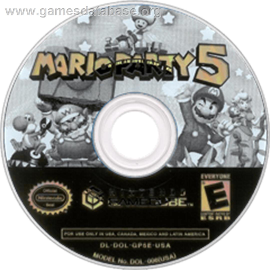 Mario Party 5 - Nintendo GameCube - Artwork - Disc