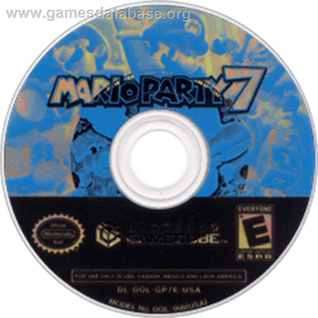 Mario Party 7 - Nintendo GameCube - Artwork - Disc