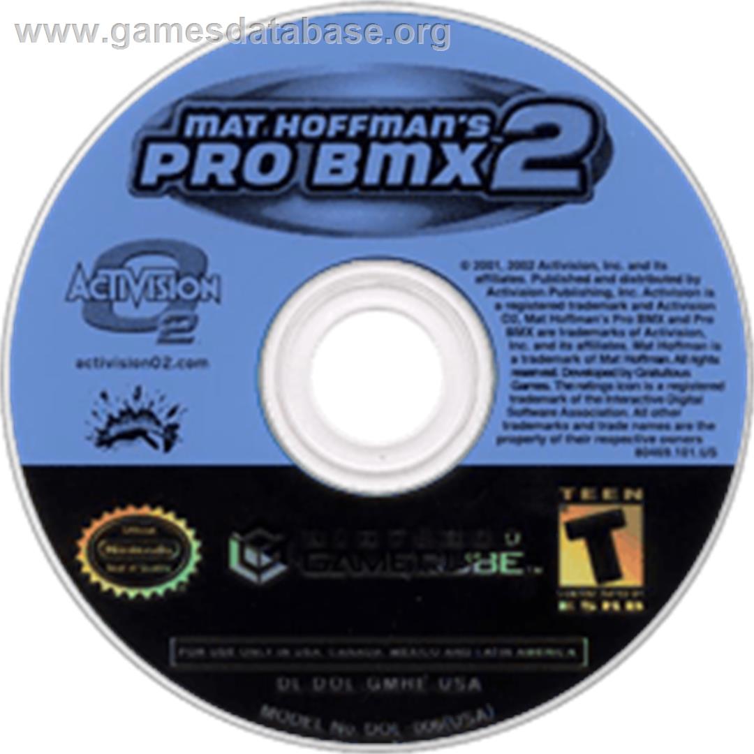 Mat Hoffman's Pro BMX 2 - Nintendo GameCube - Artwork - Disc