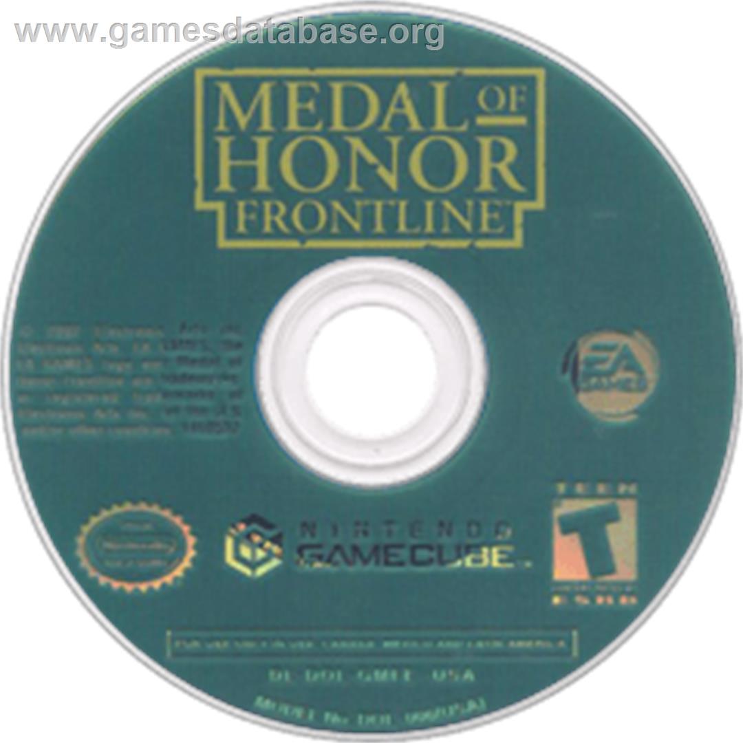 Medal of Honor: Frontline - Nintendo GameCube - Artwork - Disc
