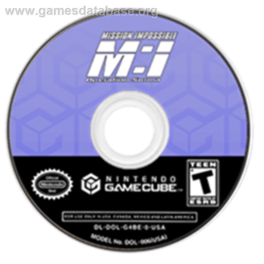 Mission Impossible: Operation Surma - Nintendo GameCube - Artwork - Disc