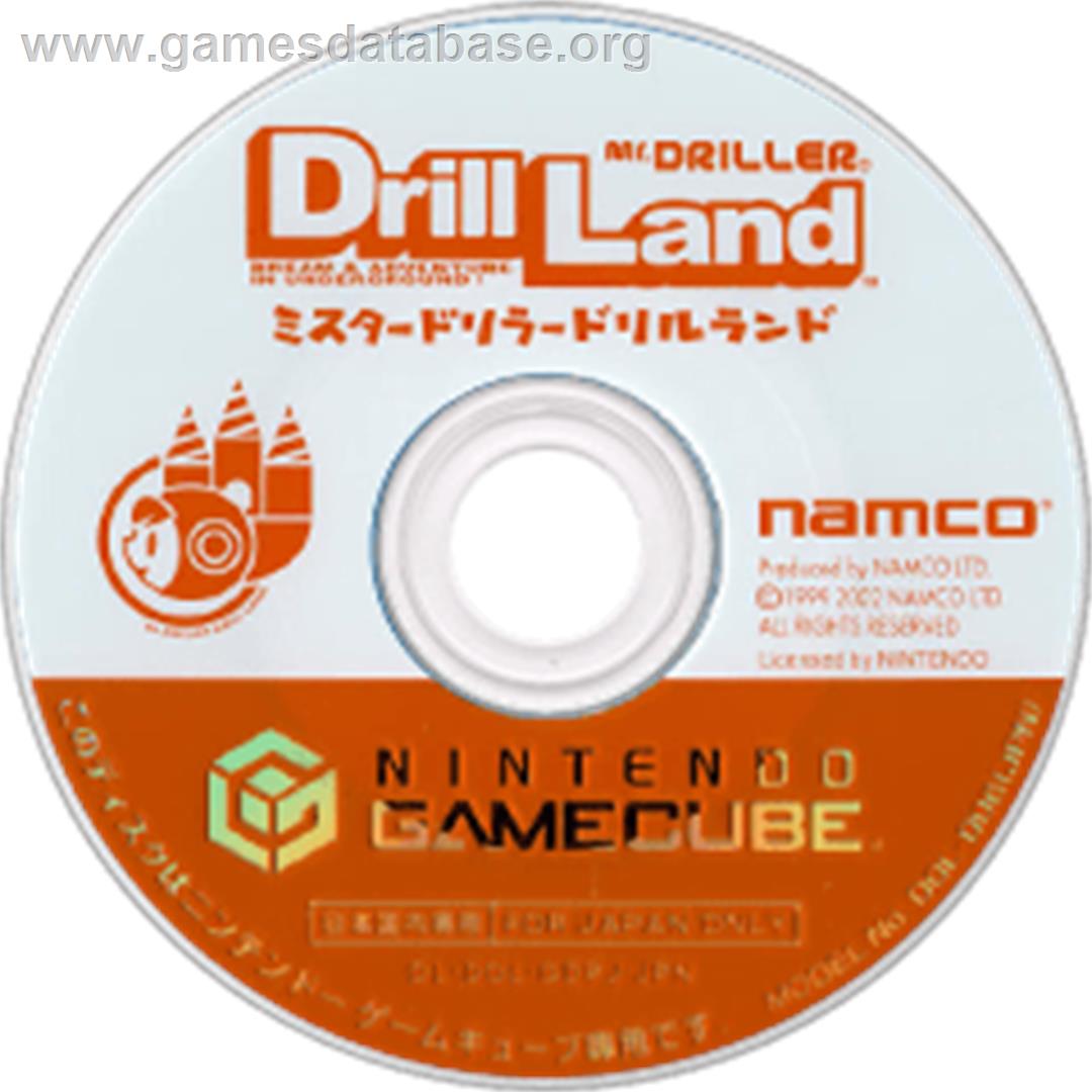 Mr. Driller: Drill Land - Nintendo GameCube - Artwork - Disc