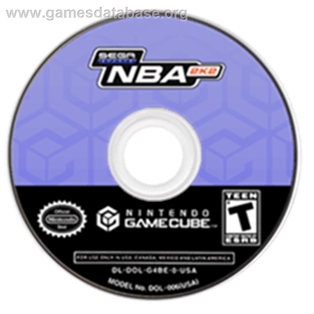 NBA 2K2 - Nintendo GameCube - Artwork - Disc
