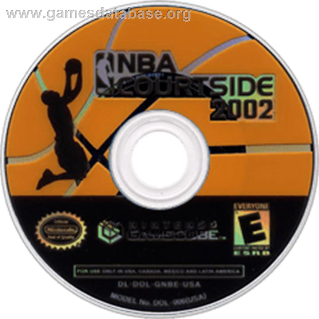 NBA Courtside 2002 - Nintendo GameCube - Artwork - Disc