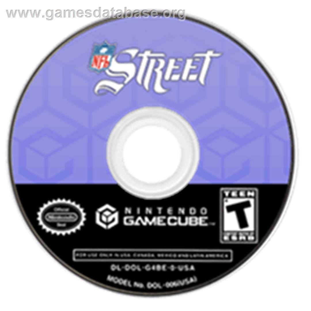 NFL Street - Nintendo GameCube - Artwork - Disc