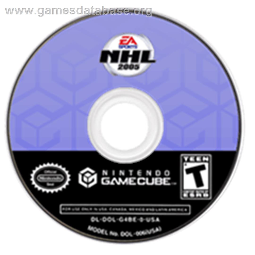 NHL 2005 - Nintendo GameCube - Artwork - Disc