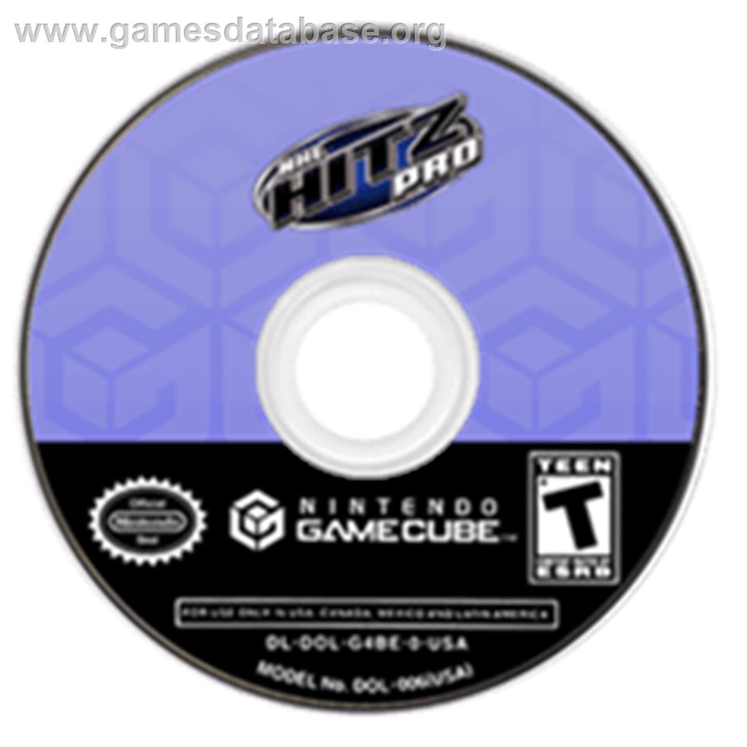 NHL Hitz Pro - Nintendo GameCube - Artwork - Disc