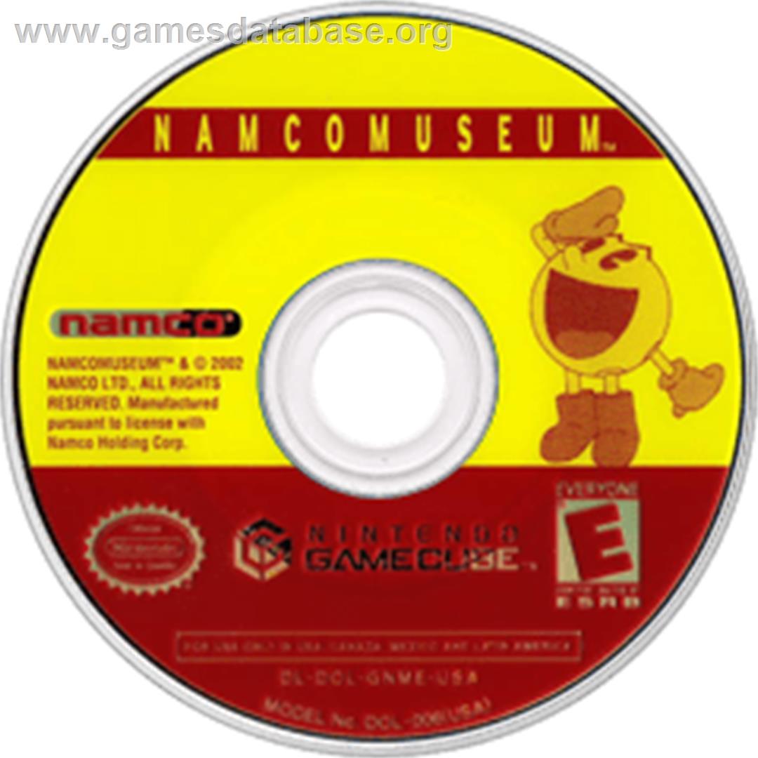 Namco Museum - Nintendo GameCube - Artwork - Disc
