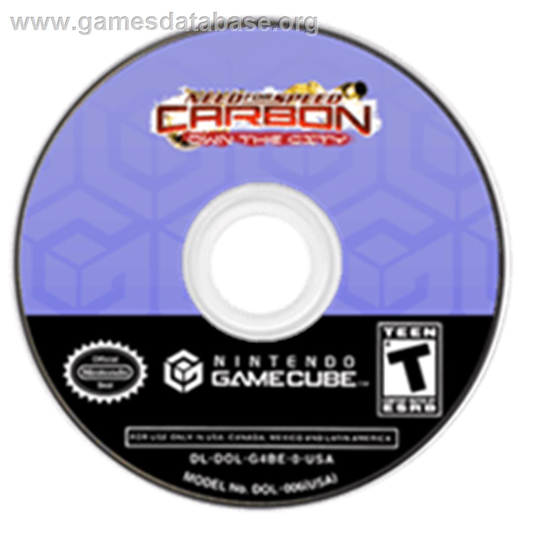 Need for Speed: Carbon - Nintendo GameCube - Artwork - Disc