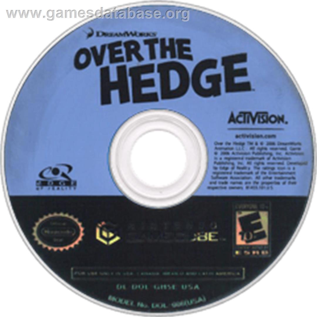Over the Hedge - Nintendo GameCube - Artwork - Disc