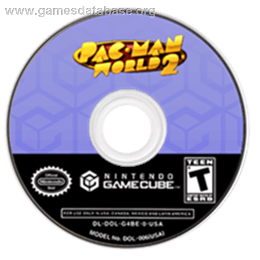 Pac-Man World 2 - Nintendo GameCube - Artwork - Disc