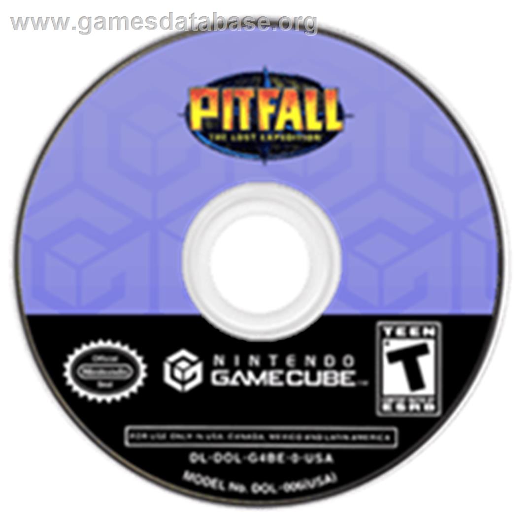 Pitfall: The Lost Expedition - Nintendo GameCube - Artwork - Disc