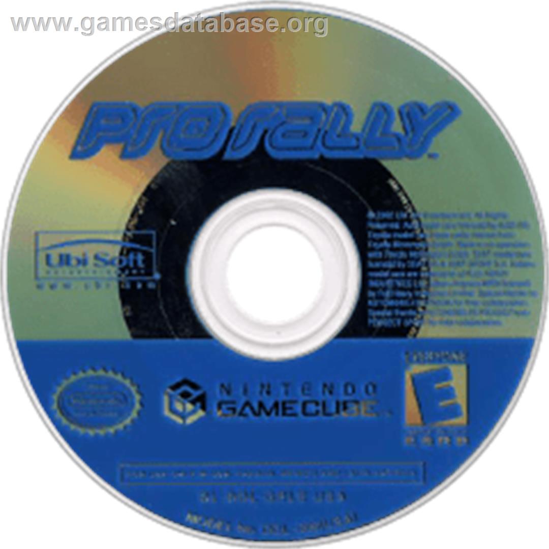 Pro Rally - Nintendo GameCube - Artwork - Disc