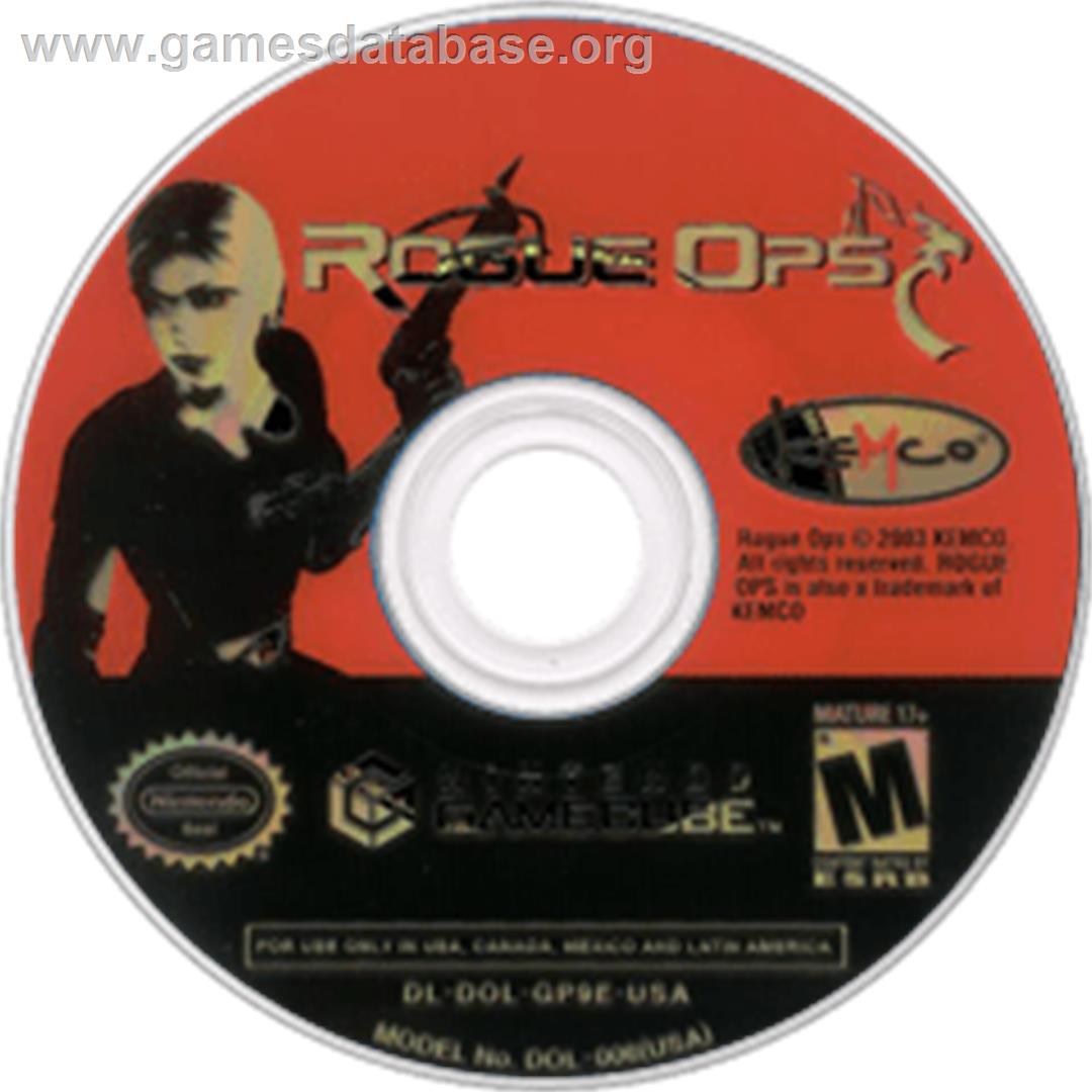 Rogue Ops - Nintendo GameCube - Artwork - Disc