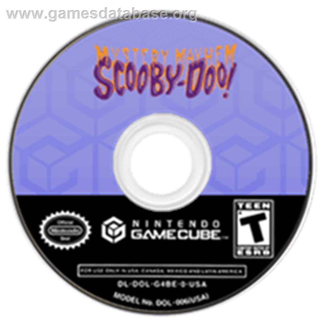 Scooby Doo!: Mystery Mayhem - Nintendo GameCube - Artwork - Disc