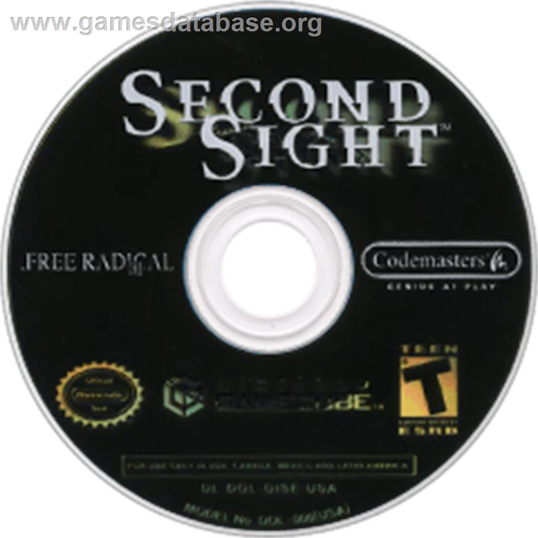 Second Sight - Nintendo GameCube - Artwork - Disc