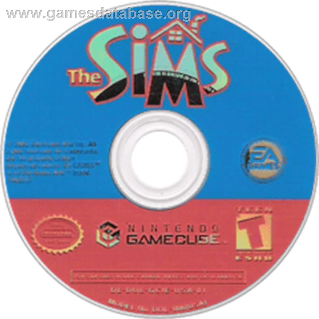 Sims - Nintendo GameCube - Artwork - Disc