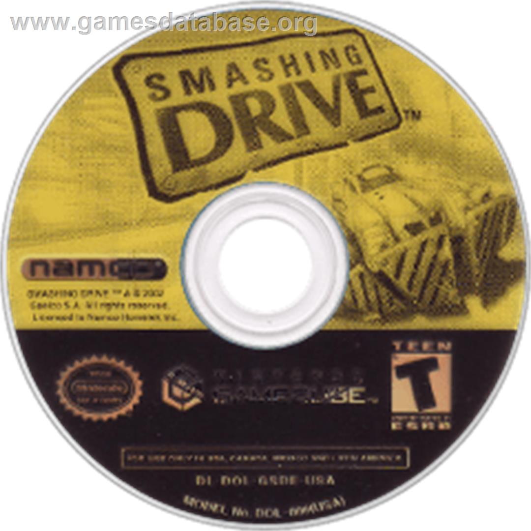 Smashing Drive - Nintendo GameCube - Artwork - Disc