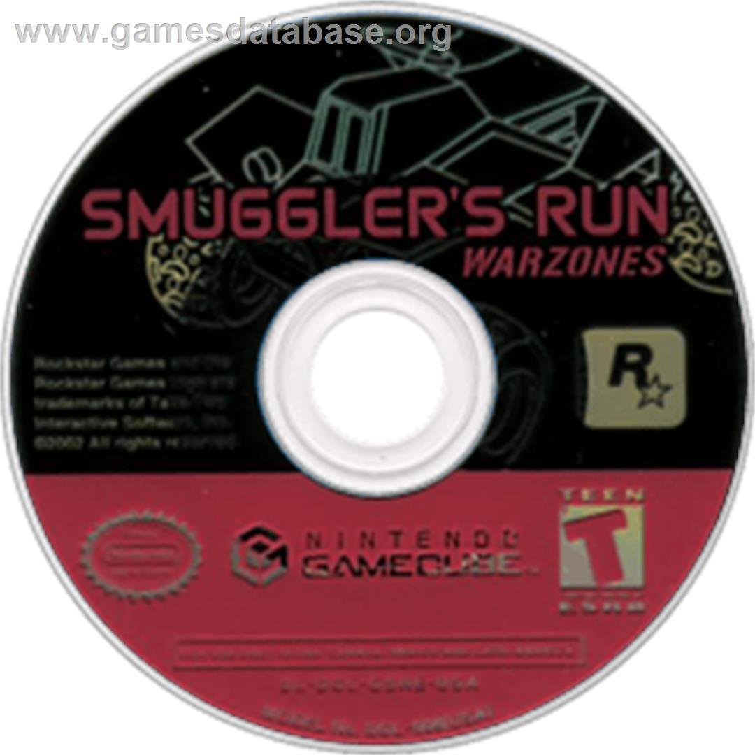 Smuggler's Run: Warzones - Nintendo GameCube - Artwork - Disc