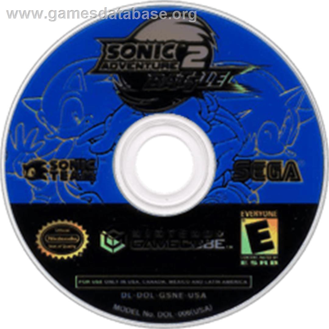 Sonic Adventure 2: Battle - Nintendo GameCube - Artwork - Disc