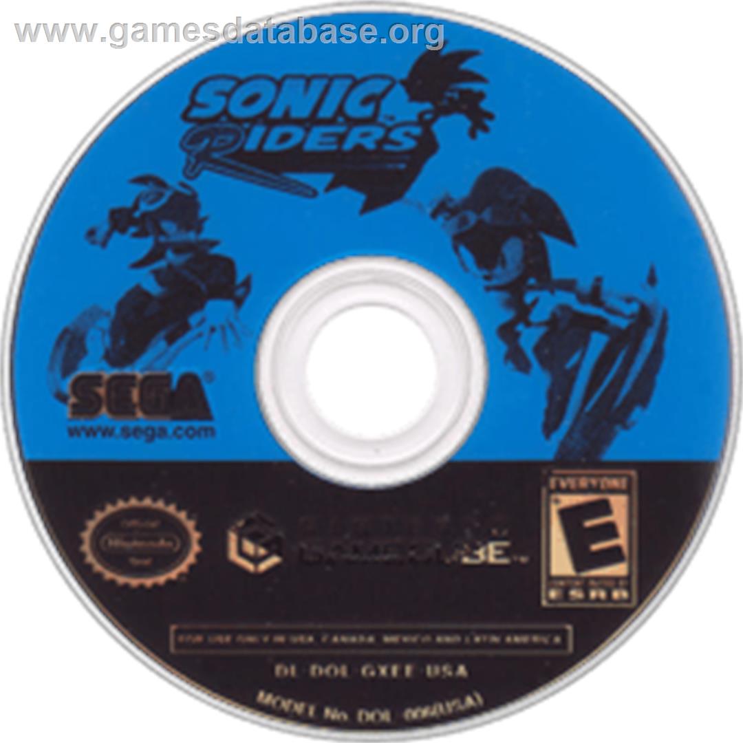 Sonic Riders - Nintendo GameCube - Artwork - Disc