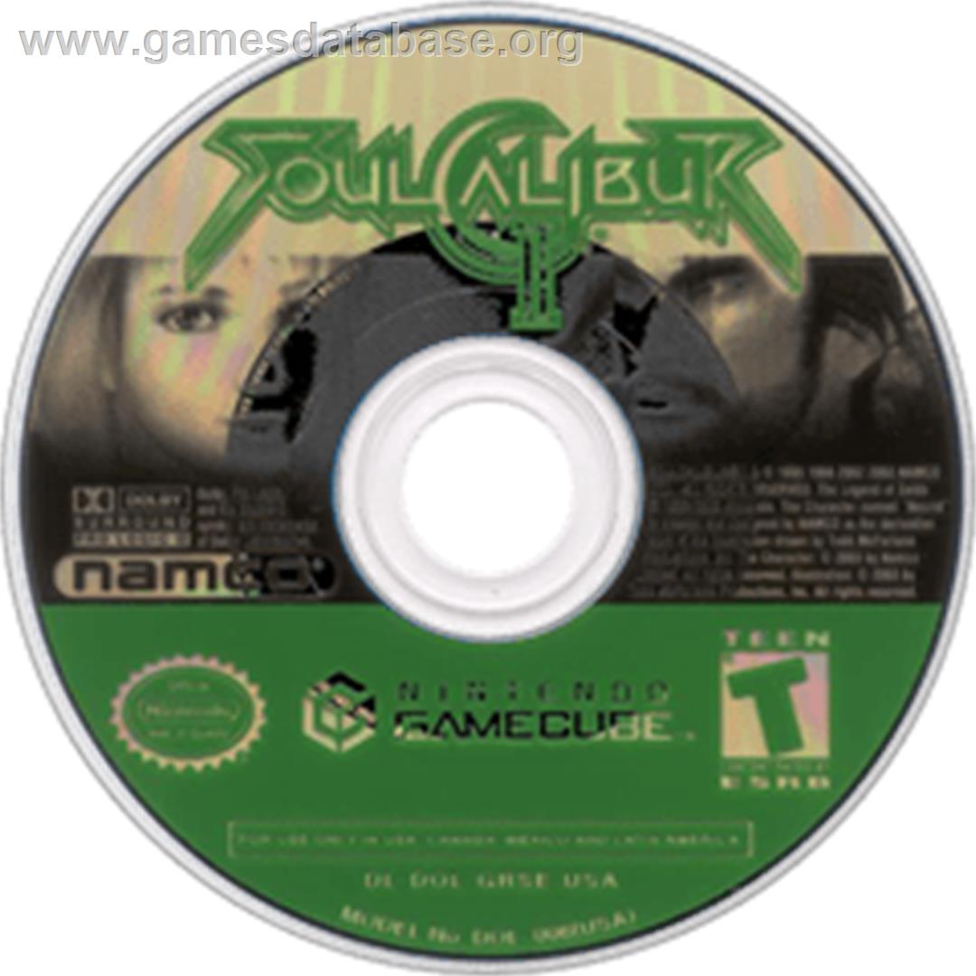 SoulCalibur 2 - Nintendo GameCube - Artwork - Disc