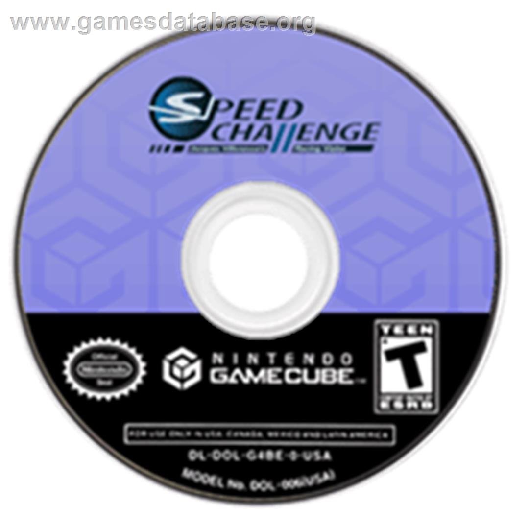 Speed Challenge: Jacques Villeneuve's Racing Vision - Nintendo GameCube - Artwork - Disc