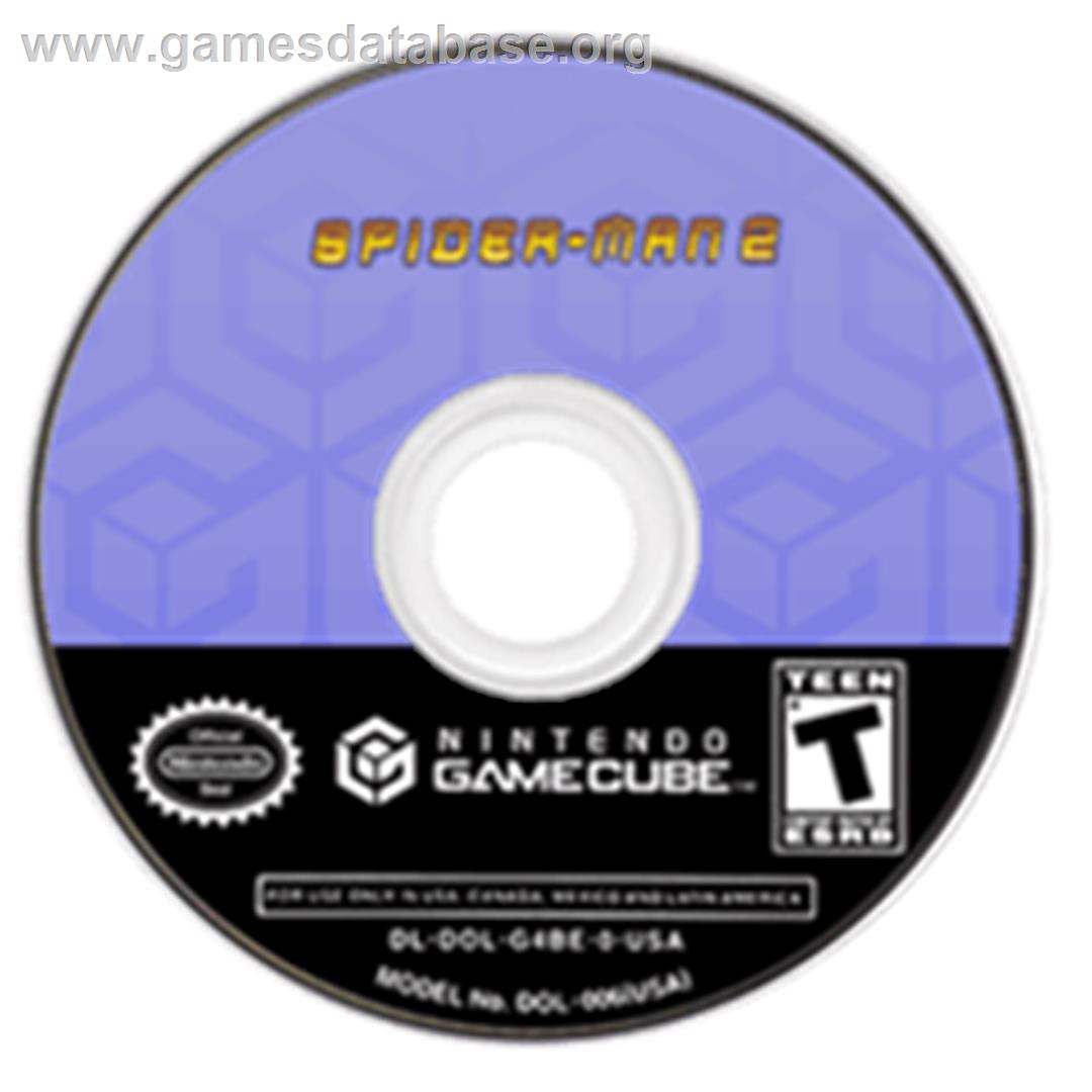 Spider-Man 2 - Nintendo GameCube - Artwork - Disc