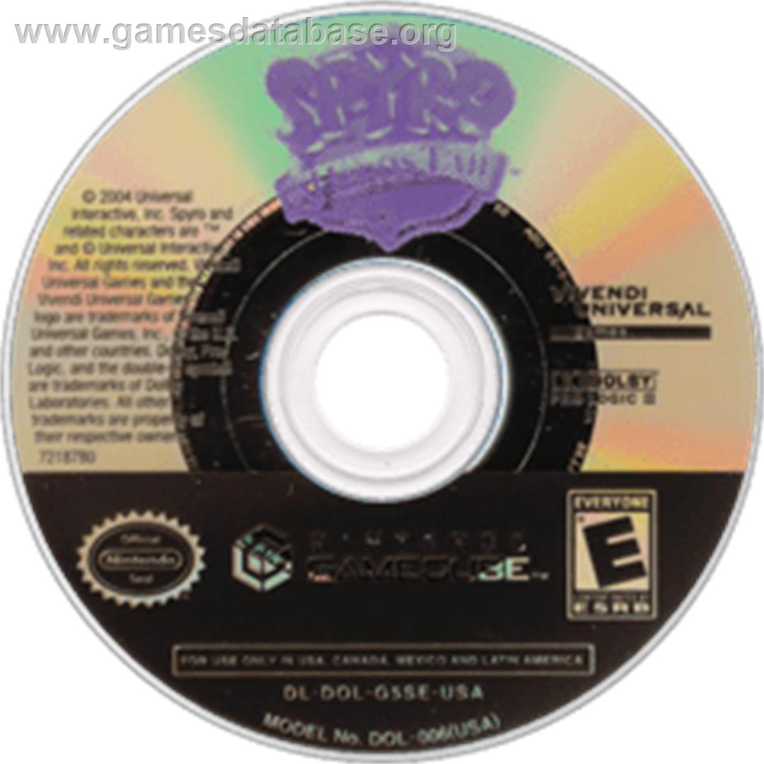 Spyro: A Hero's Tail - Nintendo GameCube - Artwork - Disc