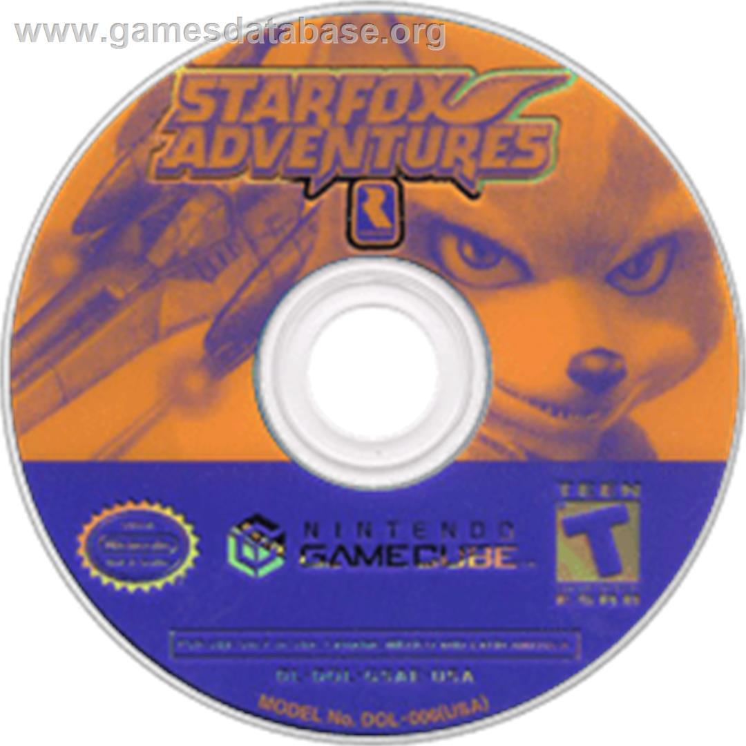 Star Fox Adventures - Nintendo GameCube - Artwork - Disc