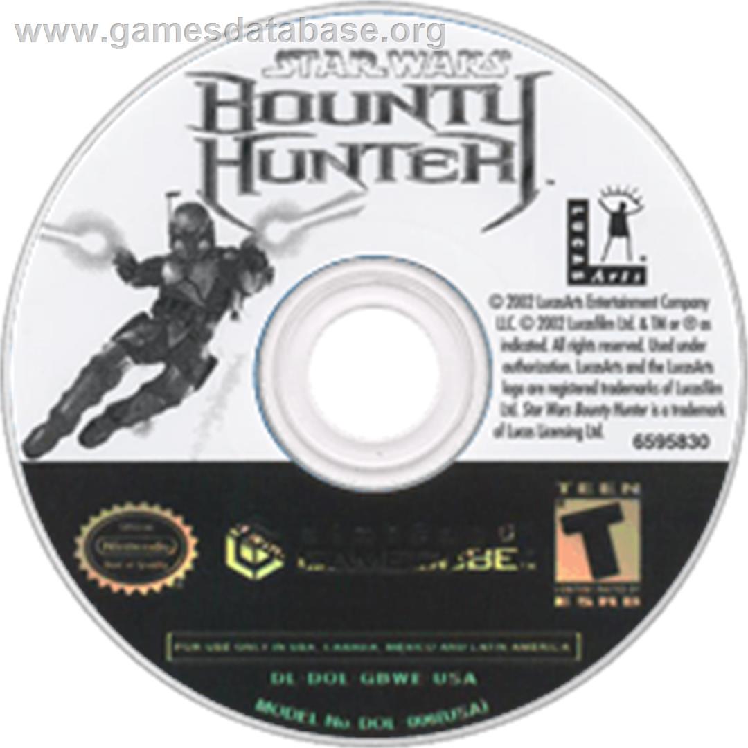 Star Wars: Bounty Hunter - Nintendo GameCube - Artwork - Disc