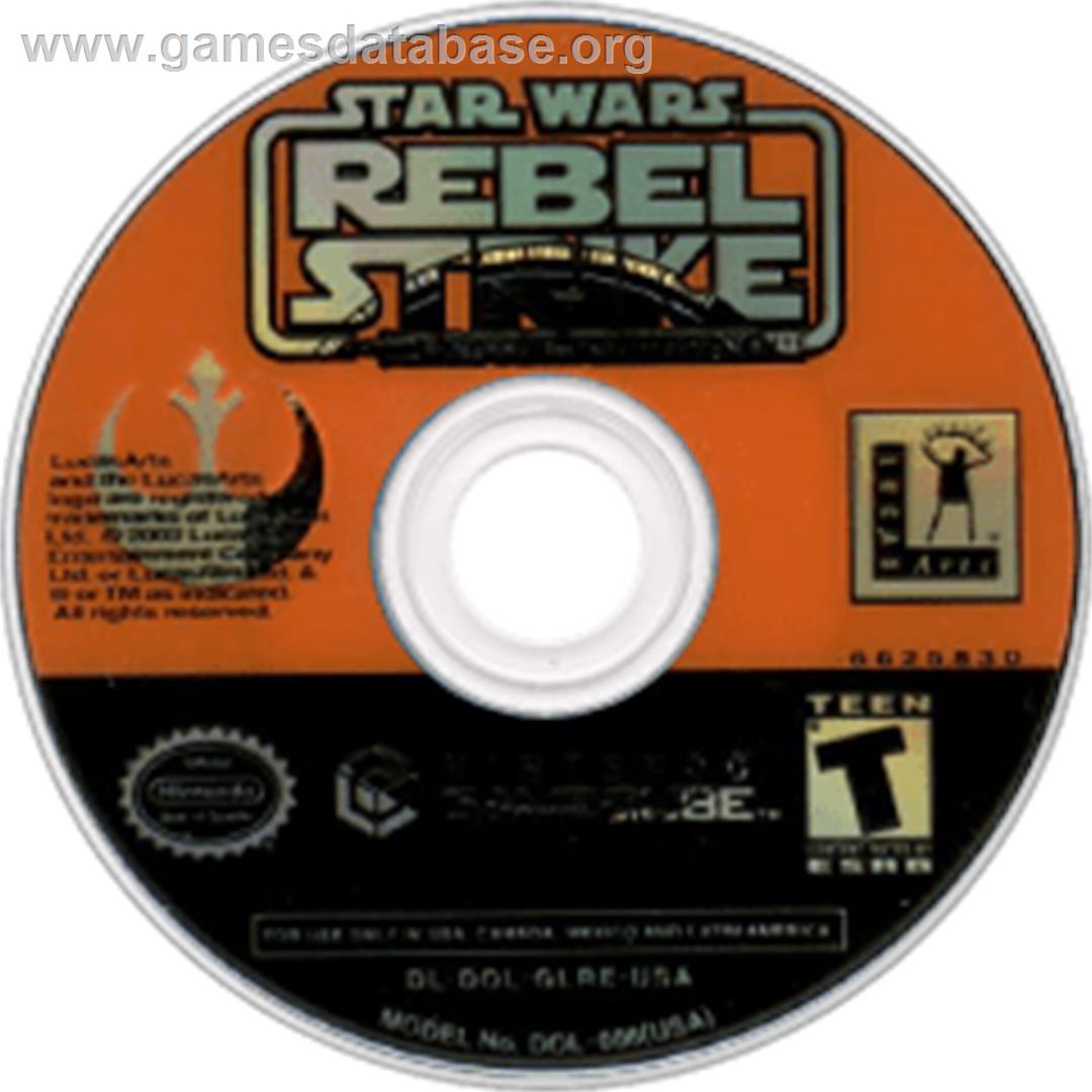 Star Wars: Rogue Squadron III - Rebel Strike - Nintendo GameCube - Artwork - Disc