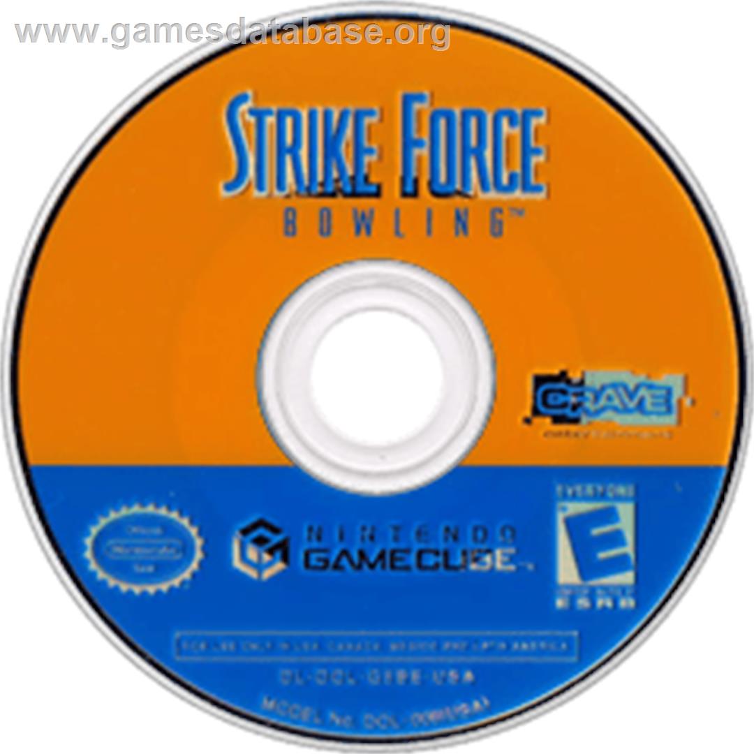 Strike Force Bowling - Nintendo GameCube - Artwork - Disc