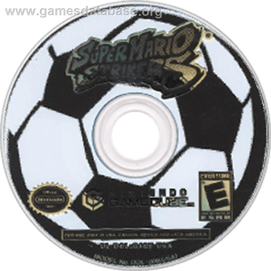 Super Mario Strikers - Nintendo GameCube - Artwork - Disc