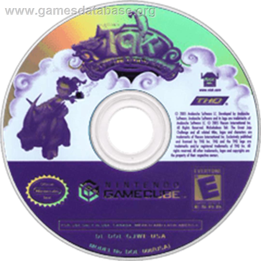 Tak: The Great Juju Challenge - Nintendo GameCube - Artwork - Disc