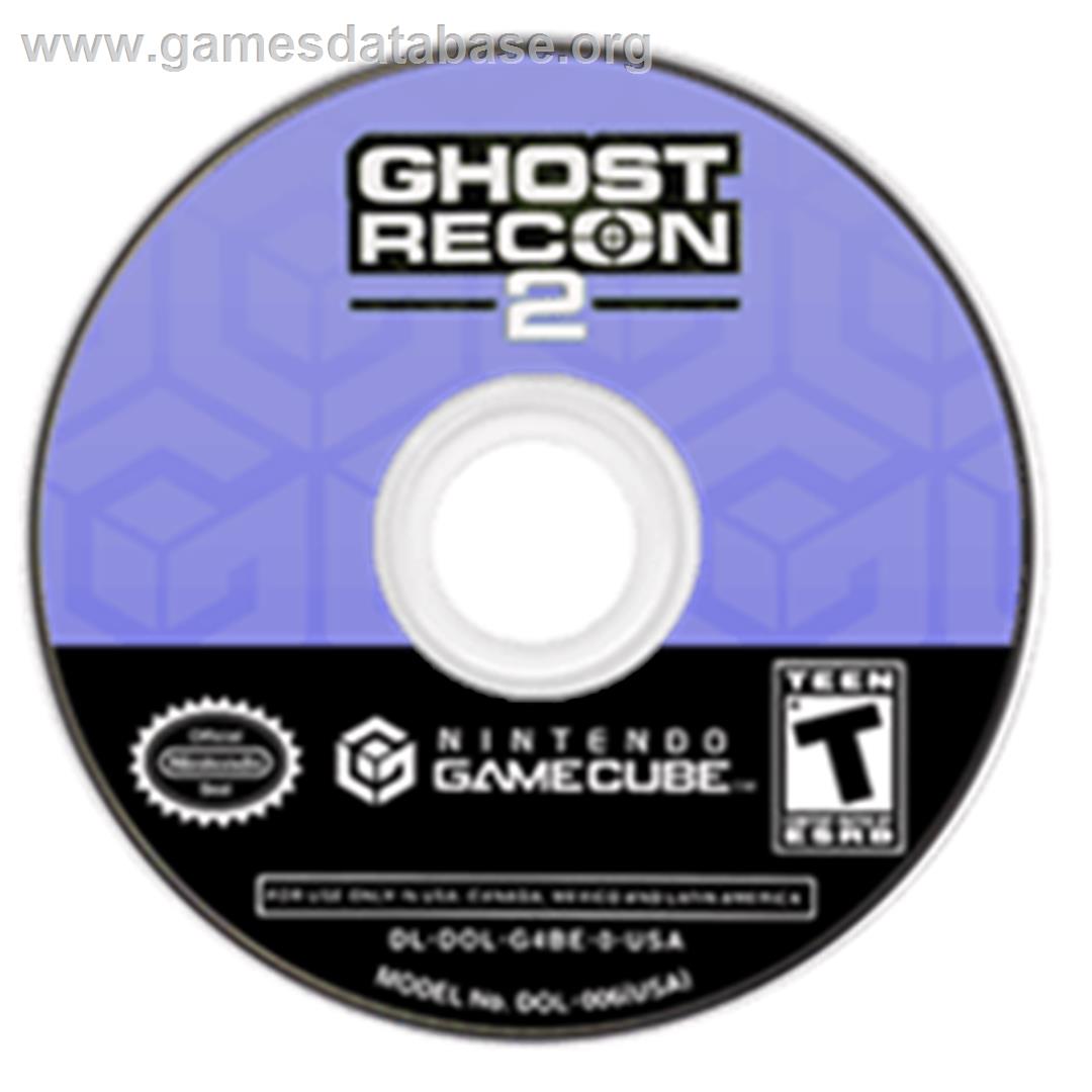 Tom Clancy's Ghost Recon 2 - Nintendo GameCube - Artwork - Disc