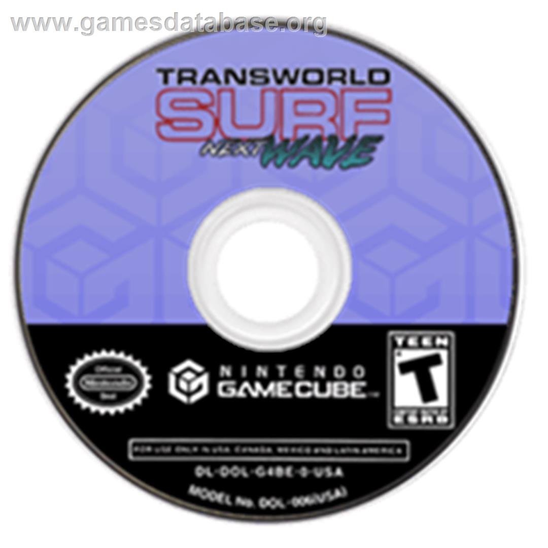 TransWorld SURF: Next Wave - Nintendo GameCube - Artwork - Disc