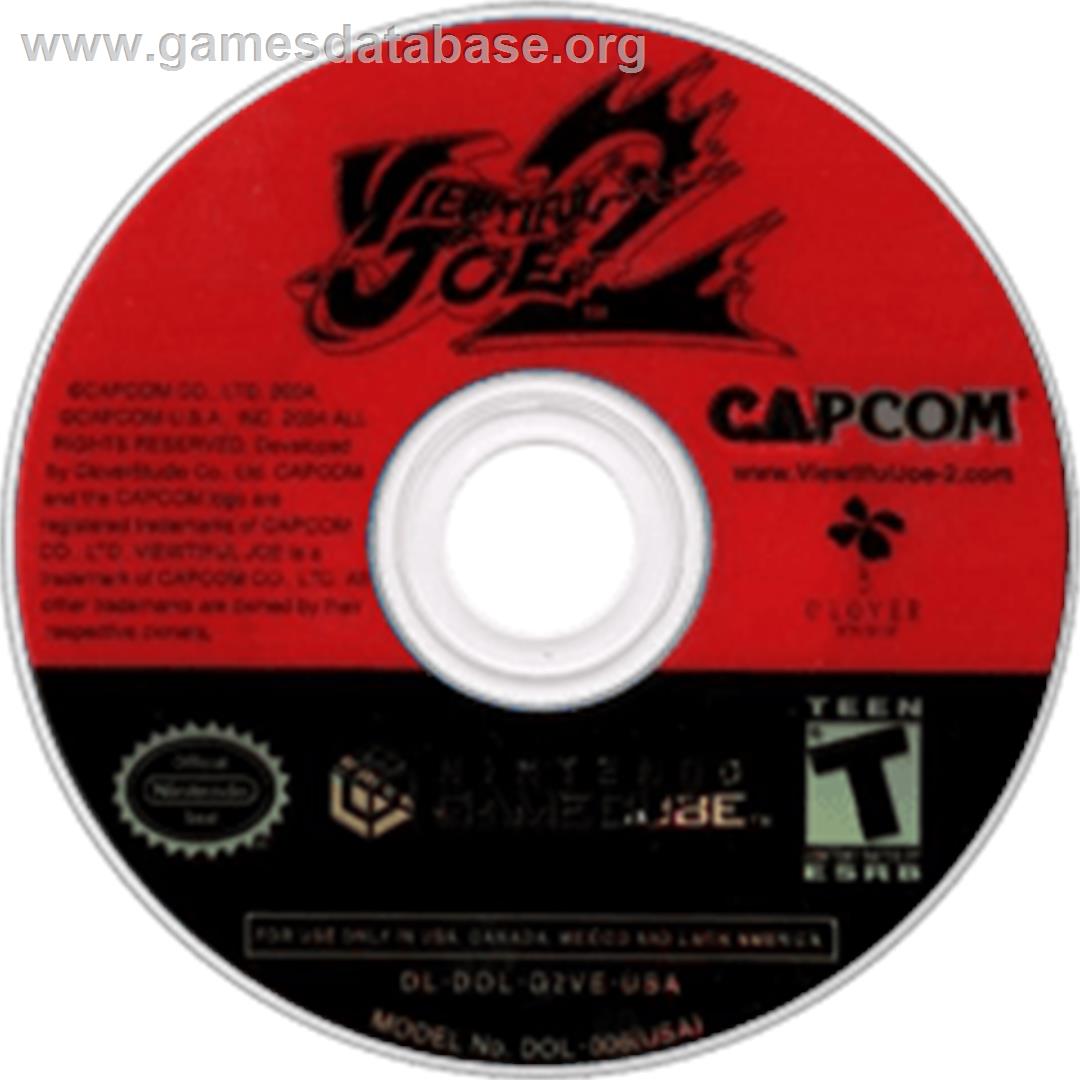 Viewtiful Joe 2 - Nintendo GameCube - Artwork - Disc