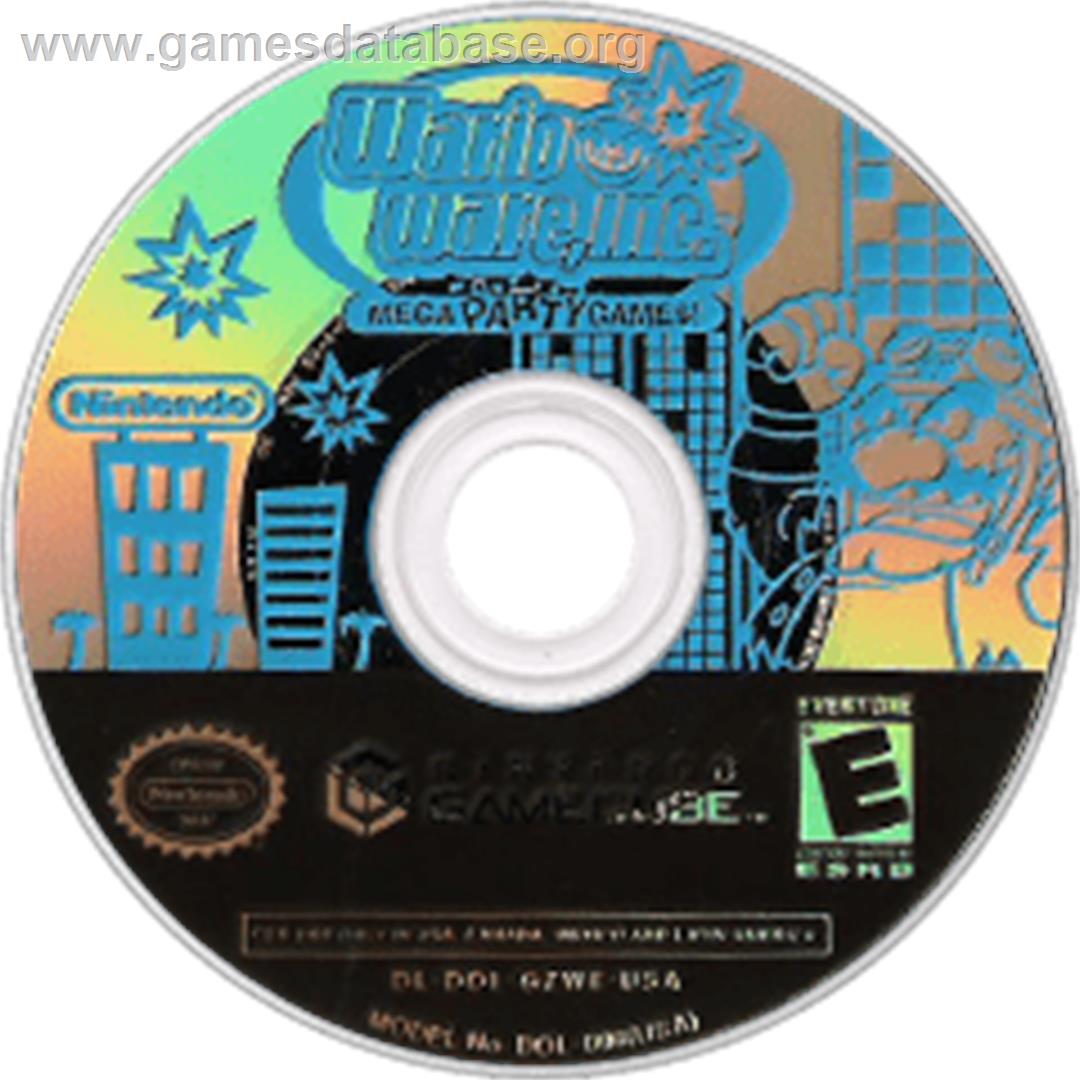 WarioWare, Inc.: Mega Party Game$ - Nintendo GameCube - Artwork - Disc