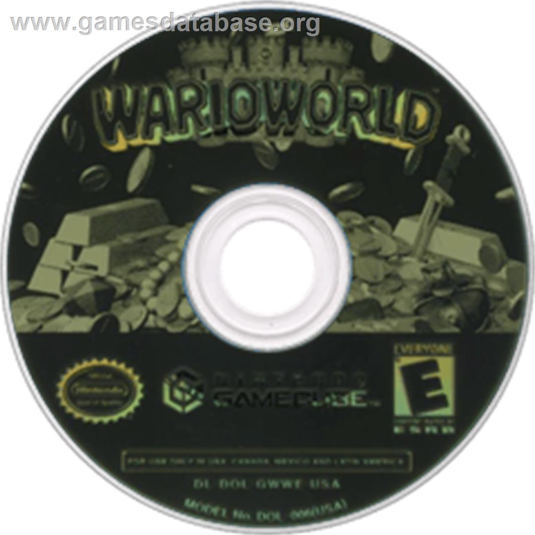 Wario World - Nintendo GameCube - Artwork - Disc